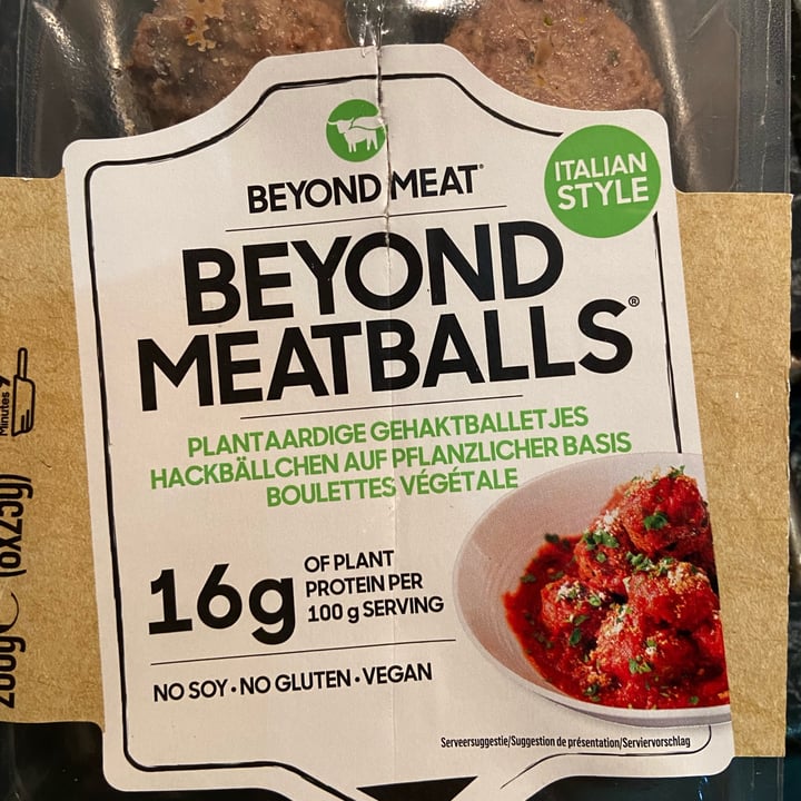 photo of Beyond Meat Beyond Meatballs shared by @parissa on  31 Jan 2022 - review