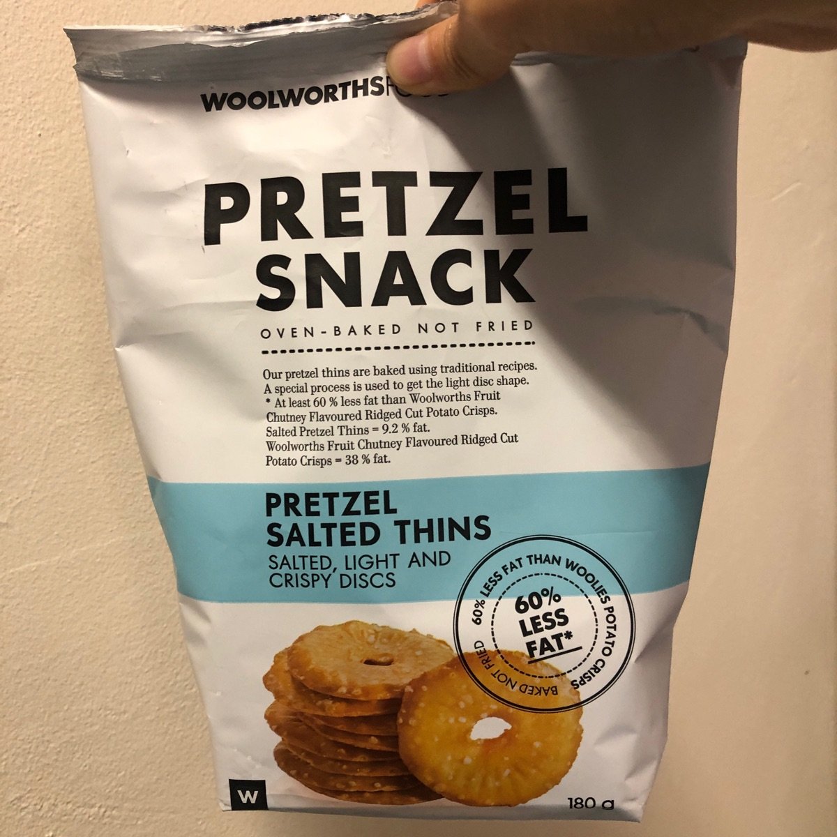 Woolworths Pretzel snack salted thins Reviews abillion