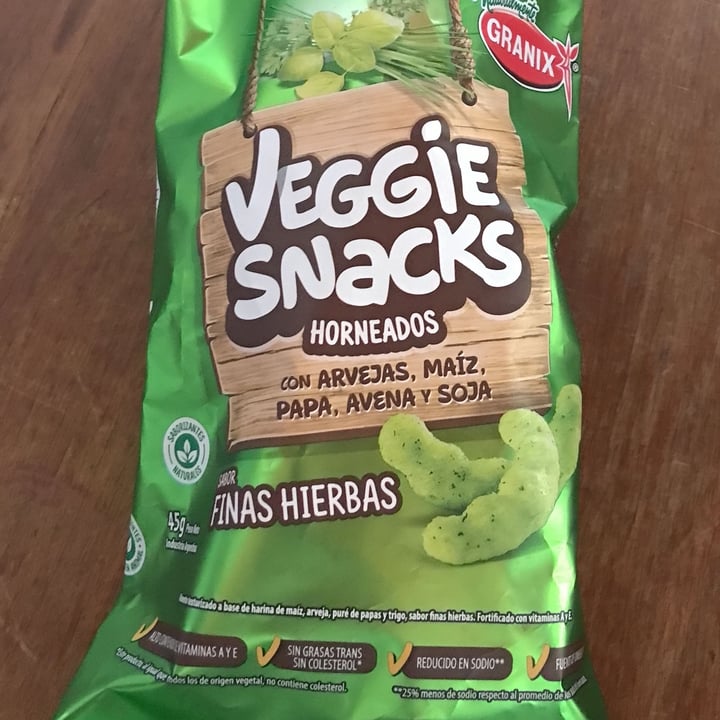 photo of Granix Veggie Snacks Horneados Finas Hierbas shared by @mica2902 on  07 Oct 2021 - review
