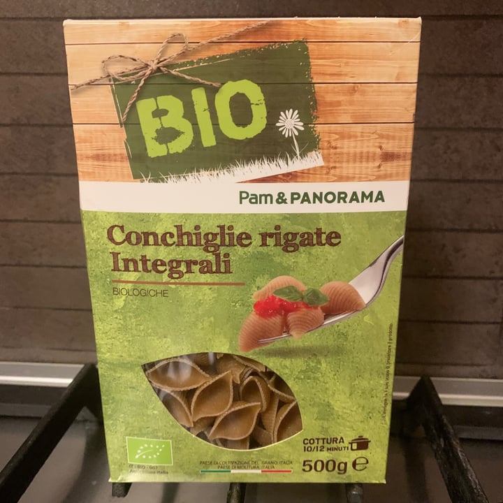 photo of Pam & PANORAMA Conchiglie rigate integrali BIO shared by @lastefy on  14 Apr 2021 - review