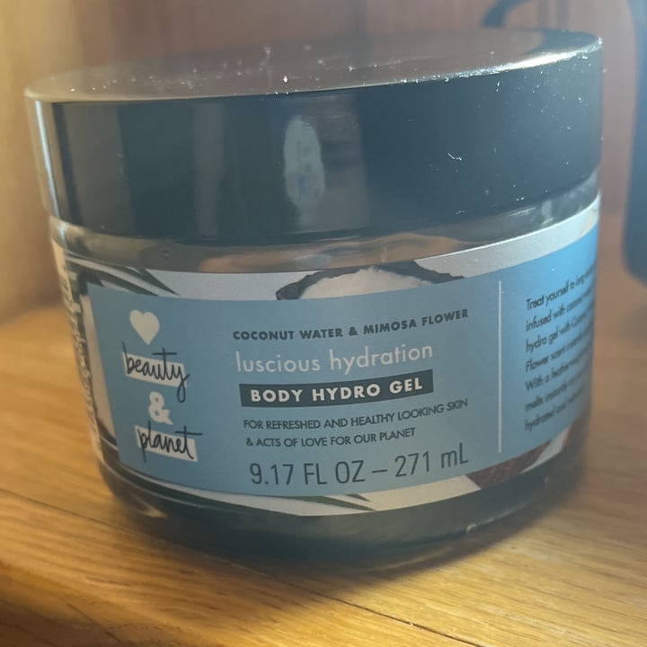 review photo of Love Beauty and Planet Body hydro gel shared by @mollyread on 21 May 2022 - review