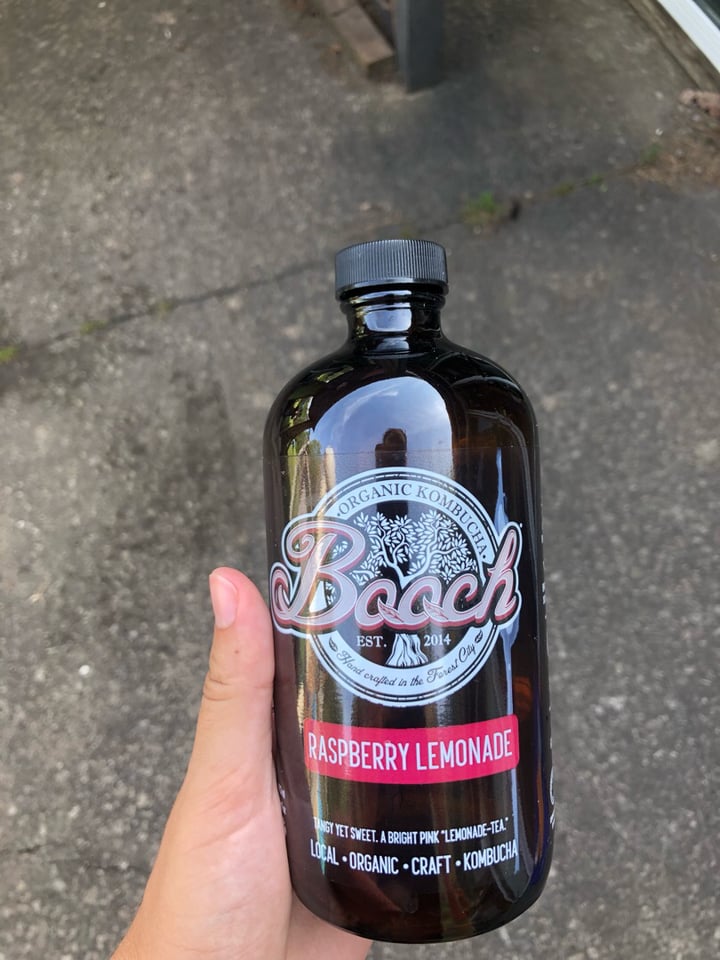 photo of Booch Organic Kombucha Raspberry Lemonade shared by @ironicallyhamm on  03 Aug 2019 - review