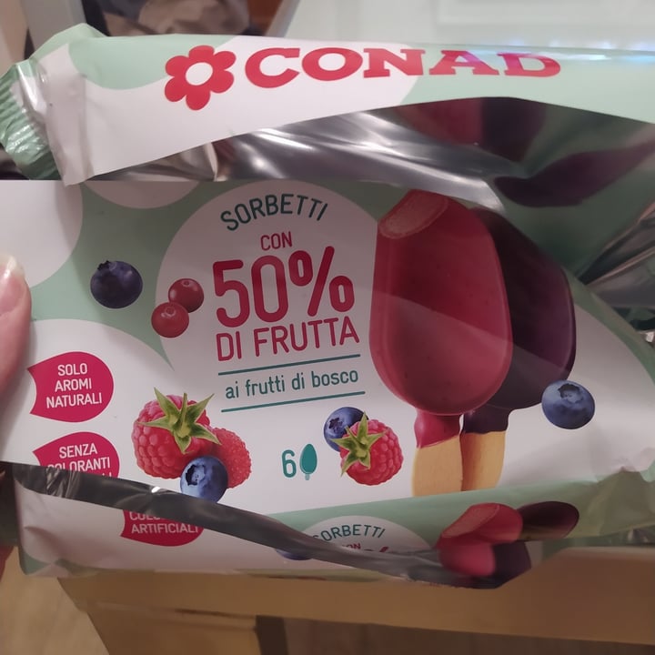 photo of Conad Sorbetti 50% Frutta shared by @annabi on  07 Dec 2022 - review