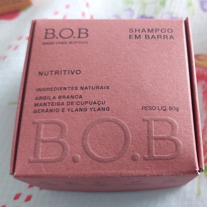 review photo of B.O.B Shampoo Em Barra Nutritivo shared by @elane on 08 May 2022 - review