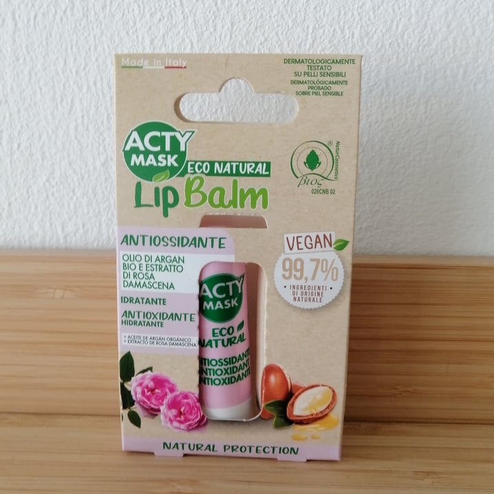 photo of Acty mask Lip balm shared by @francescamomoli on  19 Mar 2022 - review