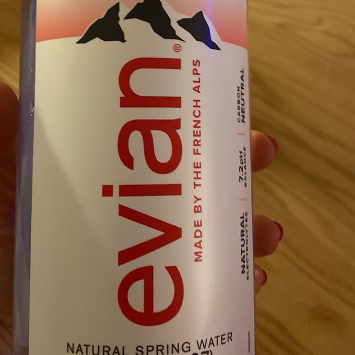 review photo of Evian Natural Mineral Water shared by @clamastra on 18 Mar 2022 - review