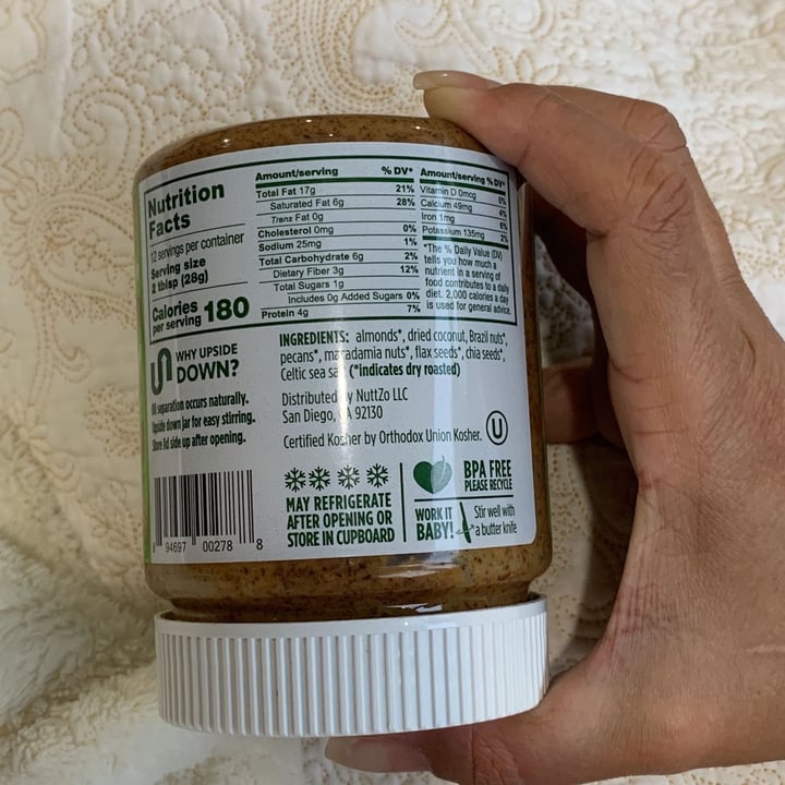 review photo of NuttZo 7 Nut and Seed Butter shared by @ivygreg on 30 Apr 2022 - review