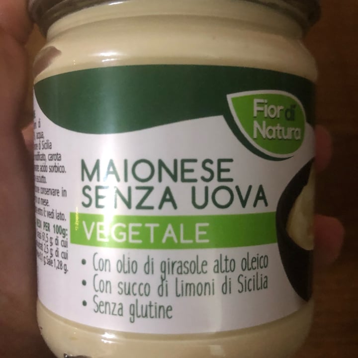 photo of Fior di Natura maionese senza uova vegetale shared by @elisacarleo on  28 Jun 2022 - review