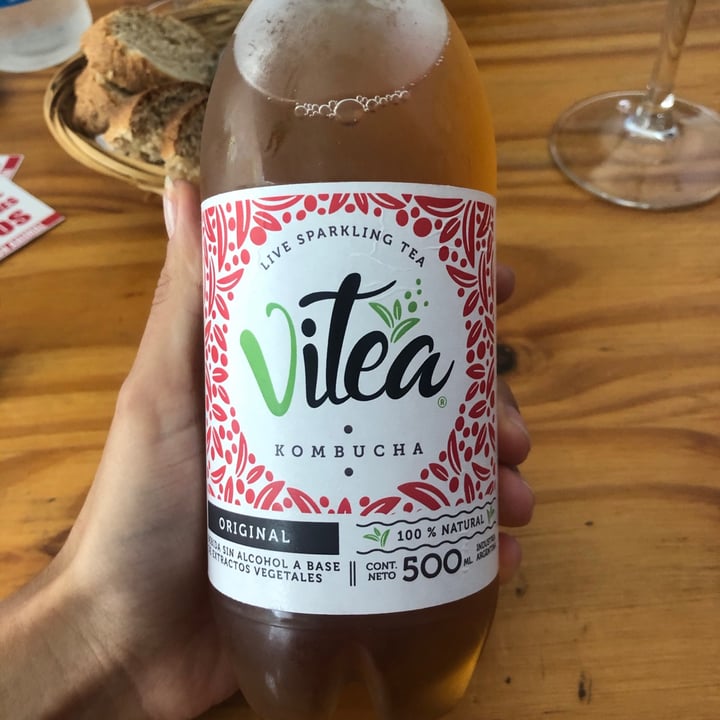 photo of Vitea Té de Kombucha shared by @tamialegre on  09 Oct 2020 - review