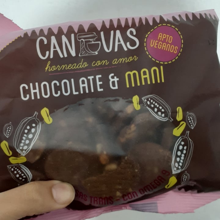 photo of Canvas Galletita de chocolate y maní shared by @tales on  23 Oct 2020 - review