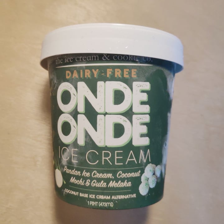photo of The Ice Cream & Cookie Co Dairy-free Onde Onde Ice Cream shared by @simhazel on  03 Aug 2019 - review