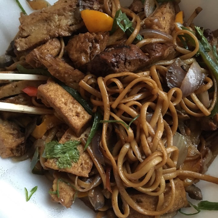 photo of Vegan Dealer seitan con tofu mongoliano shared by @pawbraw on  17 May 2020 - review