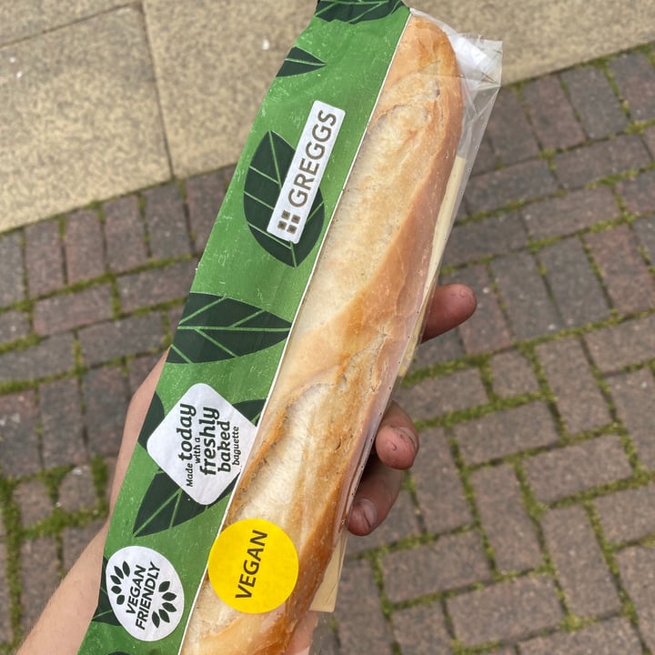 photo of Greggs Vegan Ham and Cheeze Baguette shared by @pmce on  13 Jul 2021 - review