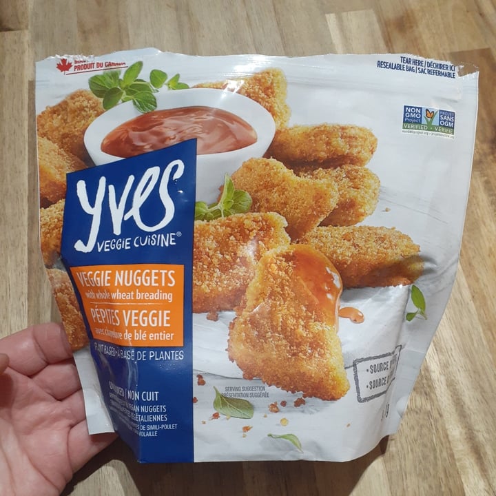 photo of Yves Veggie Cuisine Veggie Nuggets with Whole-wheat breading vegan shared by @mariepoppin on  15 Nov 2021 - review