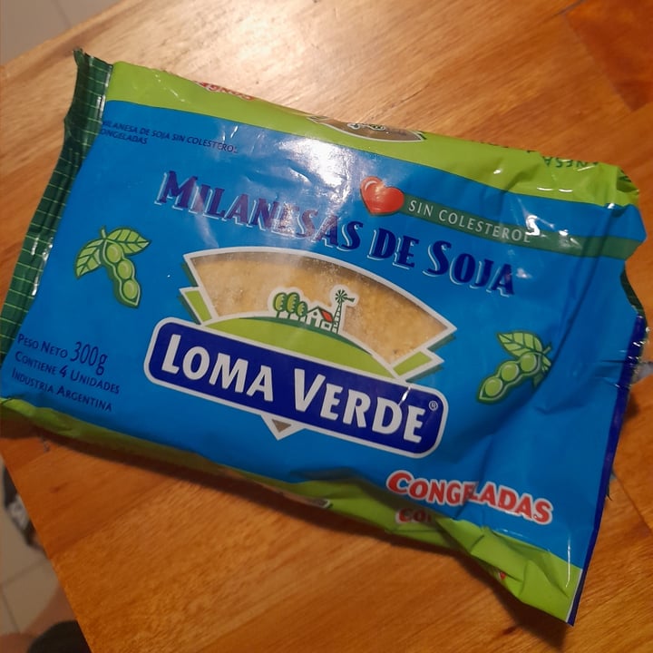 photo of Loma Verde Milanesa de soja shared by @jjulie on  09 Oct 2022 - review
