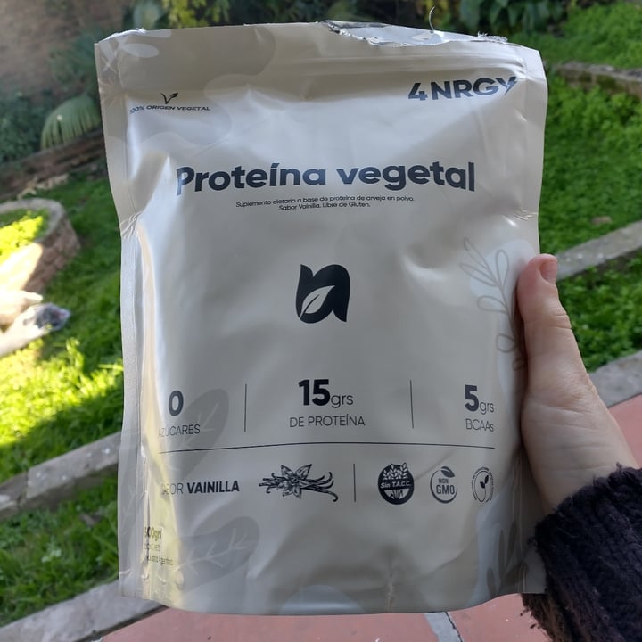 photo of 4nrgy Proteína vegetal shared by @julisadovsky on  29 Jun 2022 - review