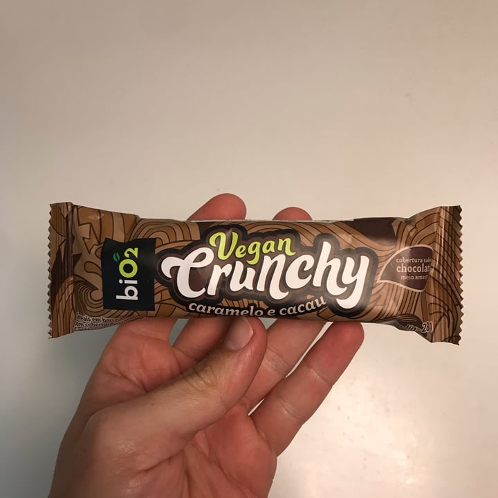 review photo of biO2 barra crunchy de caramelo e cacau shared by @rogeriobado on 28 Sep 2022 - review