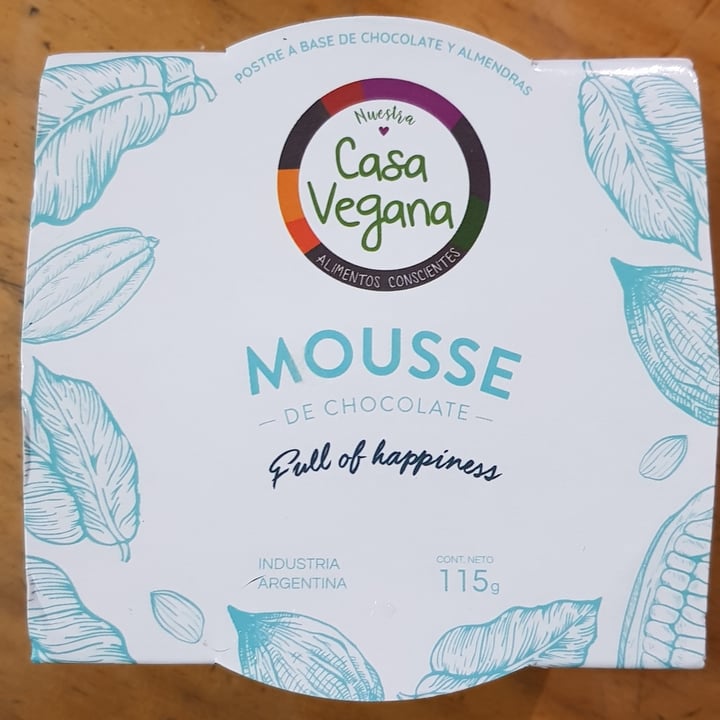photo of Casa Vegana Mousse de chocolate shared by @ines1989 on  09 Aug 2021 - review