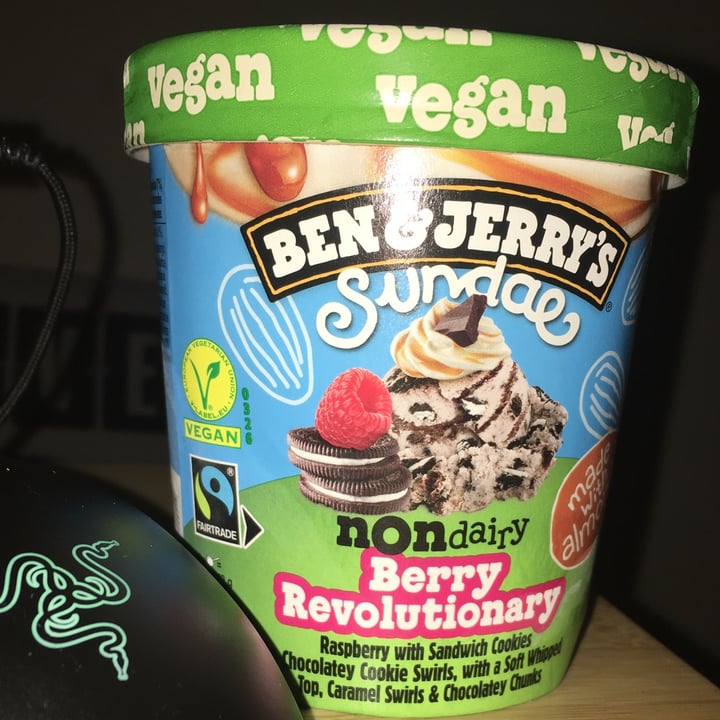 photo of Ben & Jerry's Vegan Berry Revolutionary shared by @infinitelove on  29 Mar 2022 - review