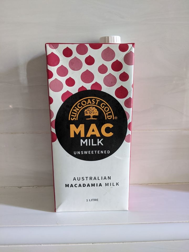 photo of Suncoast Gold Suncoast Gold Macadamia Milk (Unsweetened) shared by @anjjaliii on  15 Mar 2020 - review