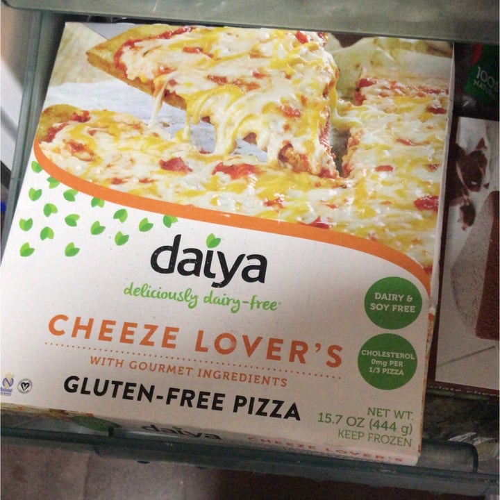 photo of Daiya Cheeze Lover’s Thin Crust Gluten-Free Pizza shared by @lunix on  29 Feb 2020 - review