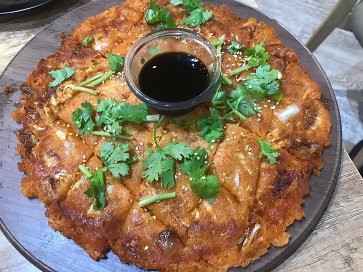 photo of Saute-San Kimchi Pancake shared by @culinaryworkout on  31 Jan 2020 - review