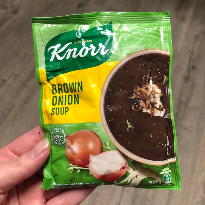 photo of Knorr Brown onion soup mix shared by @lenicpretorius on  03 Sep 2021 - review