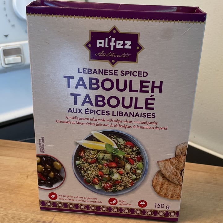 photo of Al'fez Lebanese Spiced Tabouleh shared by @billofthewild on  26 Jan 2022 - review