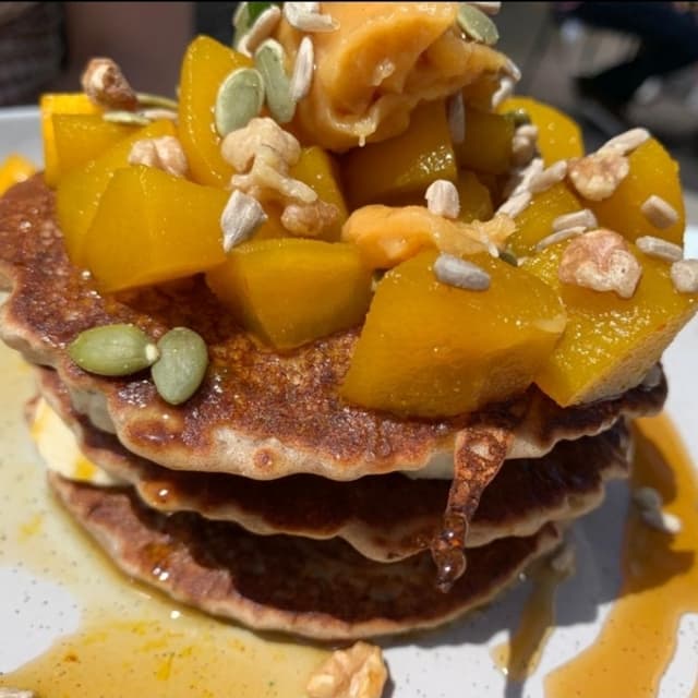 Photo of the dish “Buckwheat Banana Pancakes”