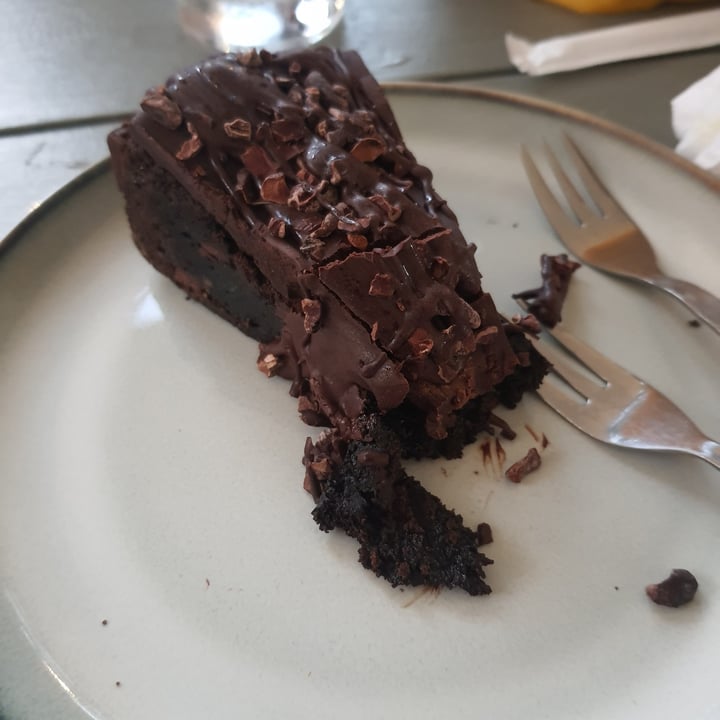 photo of Cafe Roux - Noordhoek Triple Chocolate Brownie Cake shared by @caitell on  14 May 2022 - review