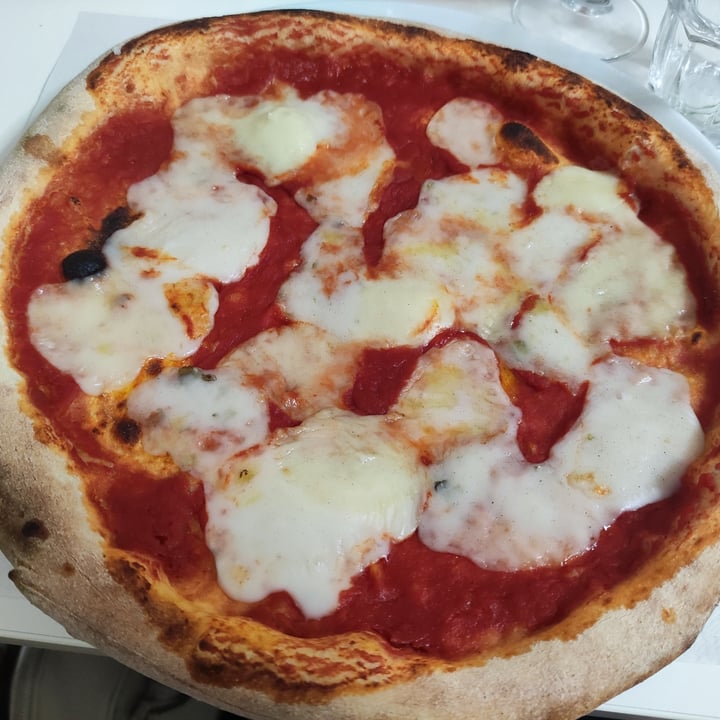 photo of La Taverna di Pulcinella pizza 4 formaggi vegan rossa shared by @bisbarn on  11 Jul 2022 - review