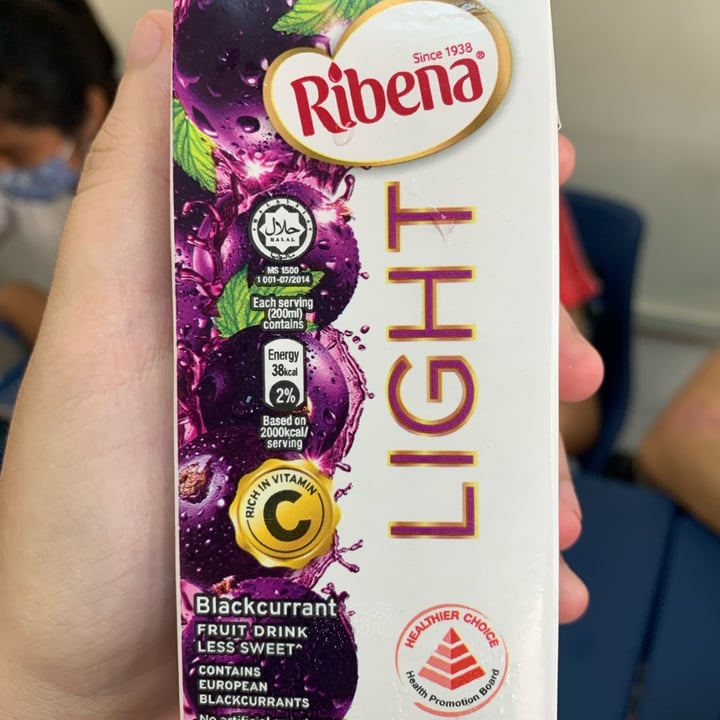 photo of Ribena Ribena Light shared by @audreytay on  29 Mar 2022 - review