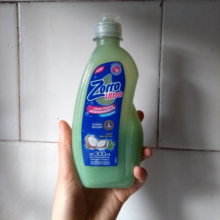 review photo of Zorro Detergente Aloe y Agua de coco shared by @merme on 22 Aug 2022 - review