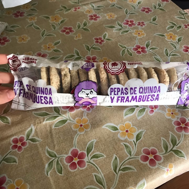 photo of Kiwicha Pepas de Quinoa y Frambuesa shared by @hipernova on  06 Dec 2021 - review