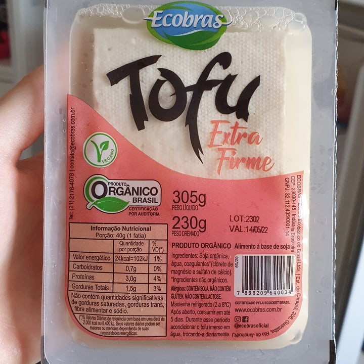 photo of Ecobras Tofu firme shared by @longbottwm on  28 Mar 2022 - review