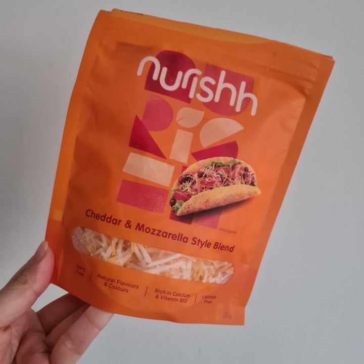 review photo of Nurishh Cheddar & Mozzarella Style Blend shared by @happy4paws on 23 Dec 2021 - review
