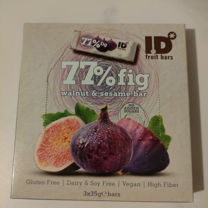 photo of ID 77% Fig Walnut and Sesame Bar shared by @g1014 on  18 Sep 2022 - review