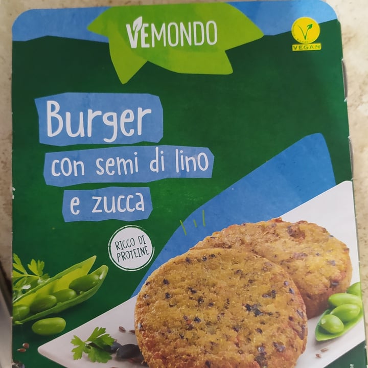 photo of Vemondo  Burger Semi di Lino e Zucca shared by @graziaesse on  03 Sep 2022 - review