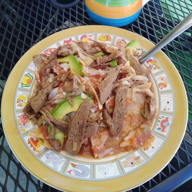 Photo of the dish “Chilaquiles”