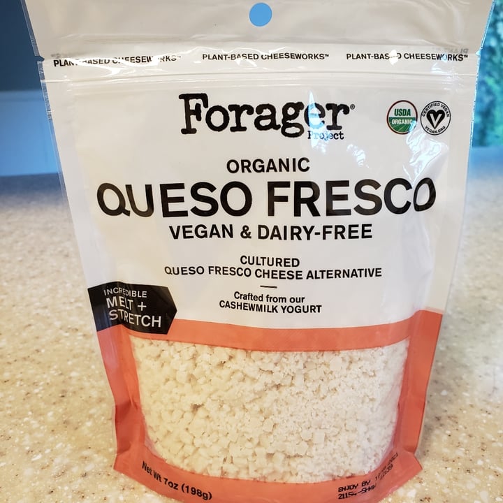 photo of Forager Project Queso Fresco Cheese shared by @jenicalyonclapsaddle on  07 Nov 2021 - review