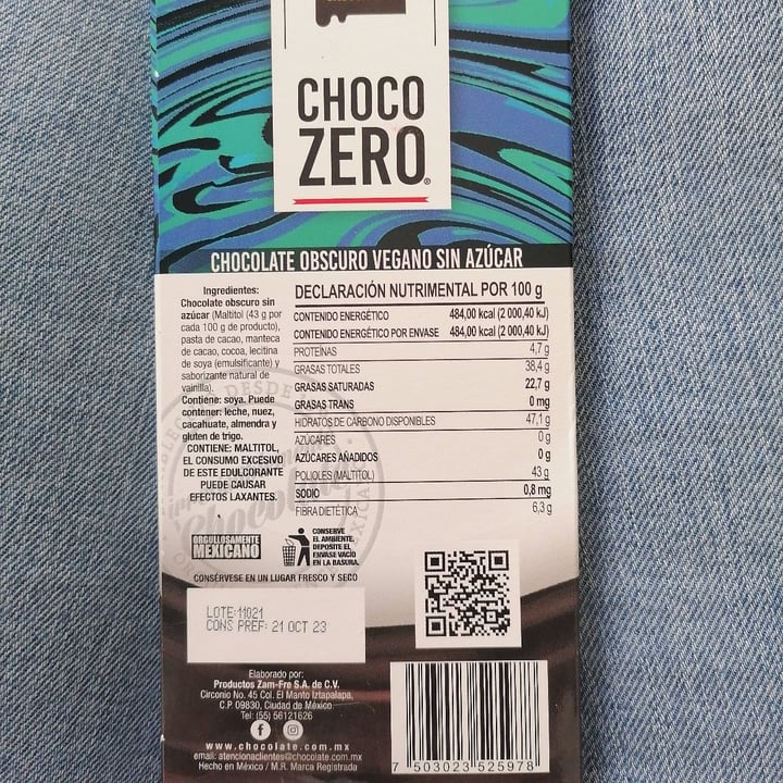 photo of Picard chocolates Choco Zero sin azúcar shared by @peetricorr on  14 Mar 2022 - review