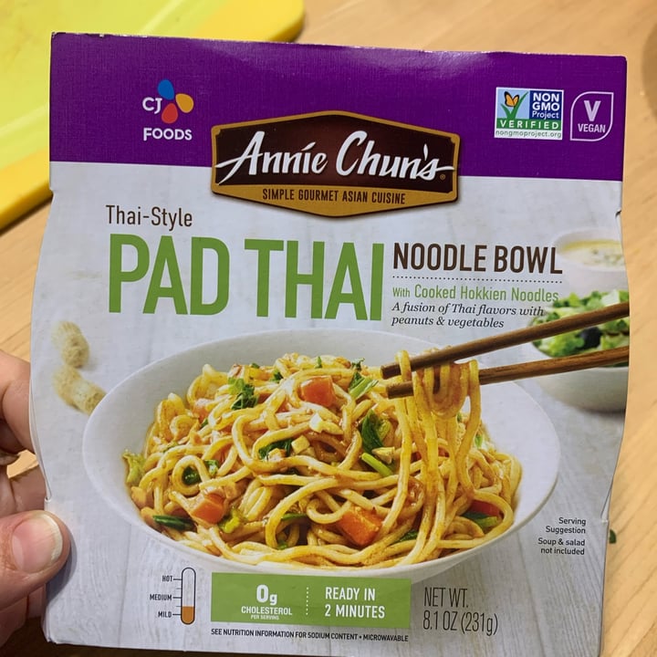 photo of Annie Chun's Thai-Style Pad Thai Noodle Bowl shared by @atwilley on  03 Jun 2022 - review
