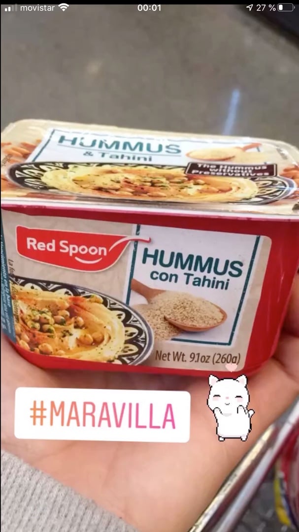 review photo of Red Spoon Hummus Con Tahini shared by @vannegallardojulio on 22 Jan 2020 - review