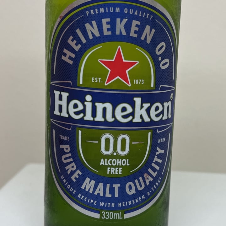 photo of Heineken Heineken 0.0 shared by @veganadam on  15 Nov 2022 - review