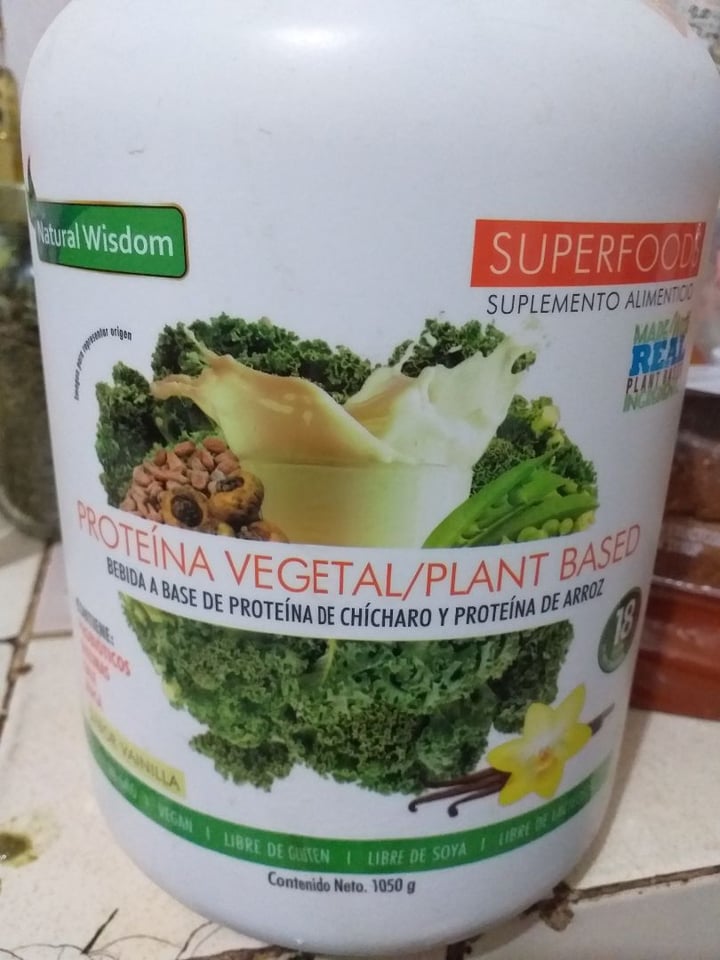 photo of Natural wisdom Proteína Vegetal Sabor Vainilla shared by @irreverente on  26 Dec 2019 - review