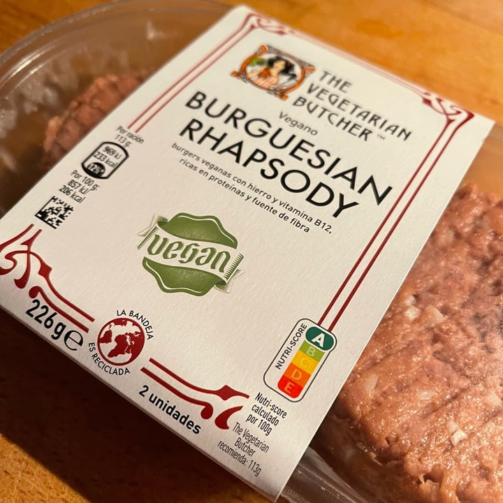 photo of The Vegetarian Butcher burguesian rhapsody shared by @ansalvat on  24 Aug 2022 - review