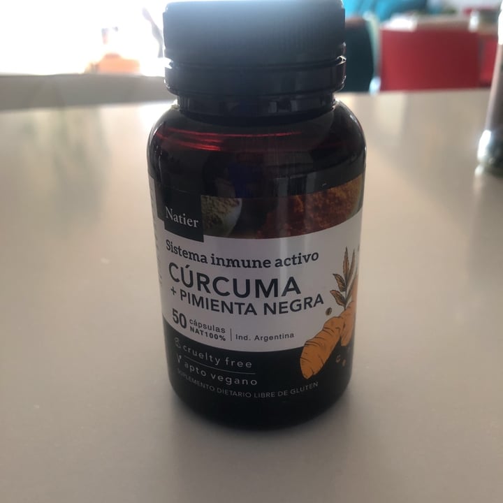 review photo of Natier Curcuma + Pimienta Negra shared by @pali1226 on 13 Sep 2020 - review