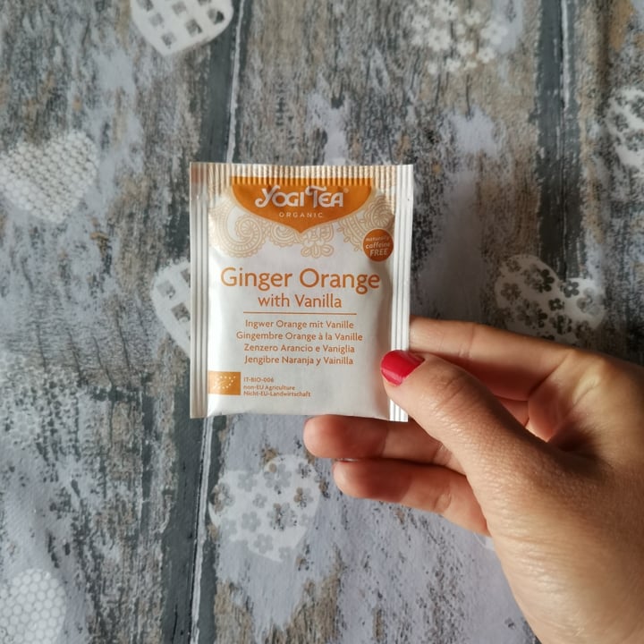 photo of Yogi Tea Organic Ginger orange With Vanilla shared by @ilachiara on  09 May 2022 - review