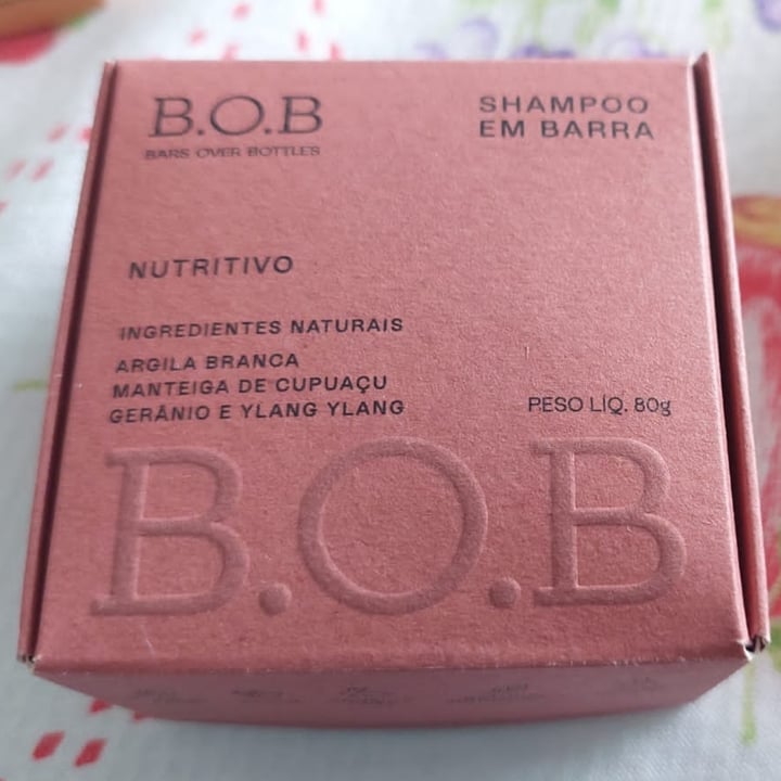 photo of B.O.B Shampoo Nutritivo shared by @evenilton on  11 May 2022 - review