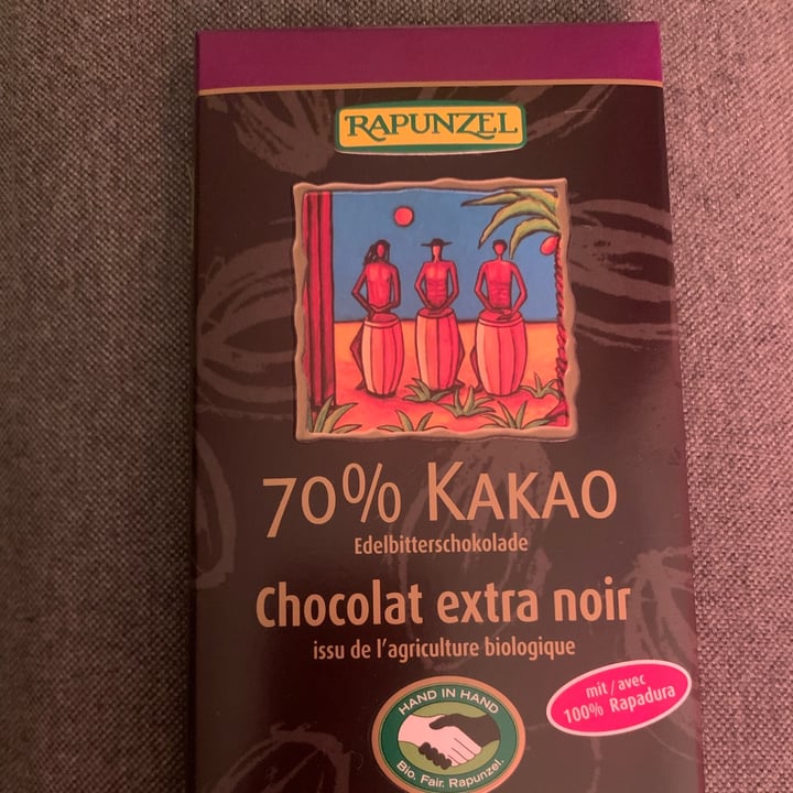 photo of Rapunzel 70 % KAKAO SCHOKOLADE shared by @sdp on  25 Nov 2021 - review